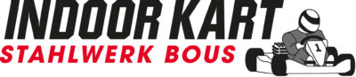 zu sehen ist das Logo der Kartbahn Bous